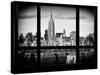Manhattan Cityscape with the Empire State Building - New York City, USA-Philippe Hugonnard-Stretched Canvas