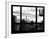 Manhattan Cityscape with the One World Trade Center (1WTC) - New York City, USA-Philippe Hugonnard-Framed Photographic Print