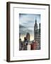 Manhattan Cityscape-Philippe Hugonnard-Framed Art Print