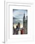 Manhattan Cityscape-Philippe Hugonnard-Framed Art Print