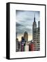 Manhattan Cityscape-Philippe Hugonnard-Framed Stretched Canvas