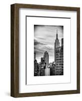 Manhattan Cityscape-Philippe Hugonnard-Framed Art Print