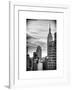 Manhattan Cityscape-Philippe Hugonnard-Framed Art Print