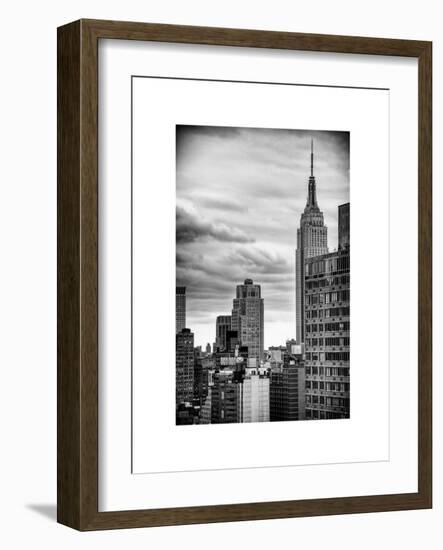 Manhattan Cityscape-Philippe Hugonnard-Framed Art Print