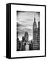 Manhattan Cityscape-Philippe Hugonnard-Framed Stretched Canvas