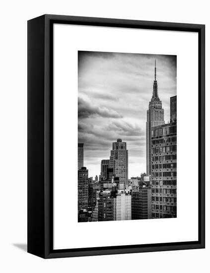 Manhattan Cityscape-Philippe Hugonnard-Framed Stretched Canvas