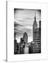 Manhattan Cityscape-Philippe Hugonnard-Stretched Canvas