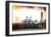 Manhattan Colorful-Philippe Hugonnard-Framed Giclee Print