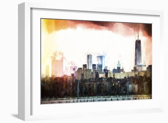 Manhattan Colorful-Philippe Hugonnard-Framed Giclee Print