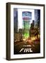 Manhattan Fire Lane-Philippe Hugonnard-Framed Art Print