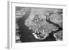 Manhattan from above on a Clear Day-null-Framed Photographic Print