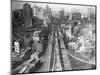 Manhattan from Brooklyn Bridge Tower-null-Mounted Photographic Print