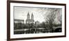 Manhattan From Central Park-null-Framed Premium Giclee Print