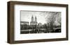 Manhattan From Central Park-null-Framed Art Print