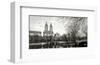 Manhattan From Central Park-null-Framed Art Print