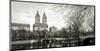 Manhattan From Central Park-null-Mounted Art Print