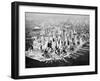 Manhattan from the Air with River Site-Philip Gendreau-Framed Premium Photographic Print