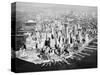 Manhattan from the Air with River Site-Philip Gendreau-Stretched Canvas