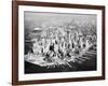 Manhattan from the Air with River Site-Philip Gendreau-Framed Photographic Print