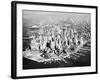 Manhattan from the Air with River Site-Philip Gendreau-Framed Photographic Print