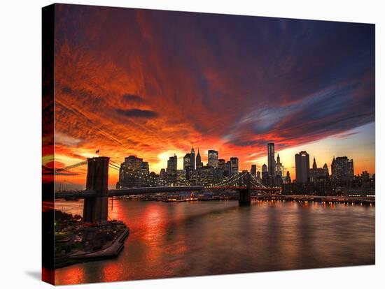 Manhattan Glow-Dale MacMillan-Stretched Canvas