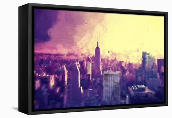 Manhattan Heat II-Philippe Hugonnard-Framed Stretched Canvas