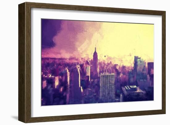 Manhattan Heat II-Philippe Hugonnard-Framed Giclee Print