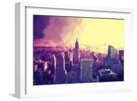 Manhattan Heat II-Philippe Hugonnard-Framed Giclee Print