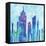 Manhattan I-Paul Brent-Framed Stretched Canvas