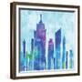 Manhattan I-Paul Brent-Framed Premium Giclee Print