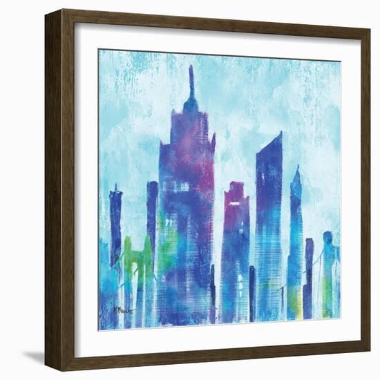 Manhattan I-Paul Brent-Framed Art Print