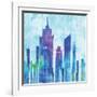 Manhattan I-Paul Brent-Framed Art Print