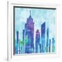 Manhattan I-Paul Brent-Framed Art Print