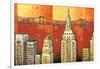 Manhattan I-David Stewart-Framed Art Print