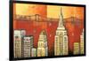 Manhattan I-David Stewart-Framed Art Print