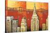 Manhattan I-David Stewart-Stretched Canvas