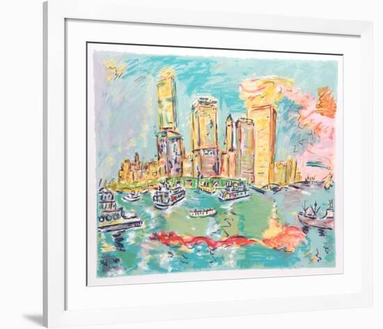 Manhattan II-Wayne Ensrud-Framed Limited Edition