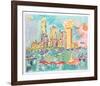 Manhattan II-Wayne Ensrud-Framed Limited Edition