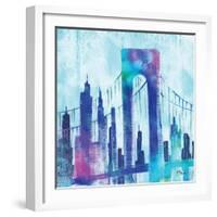 Manhattan II-Paul Brent-Framed Art Print