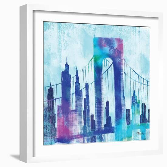 Manhattan II-Paul Brent-Framed Art Print