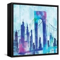 Manhattan II-Paul Brent-Framed Stretched Canvas