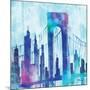 Manhattan II-Paul Brent-Mounted Art Print