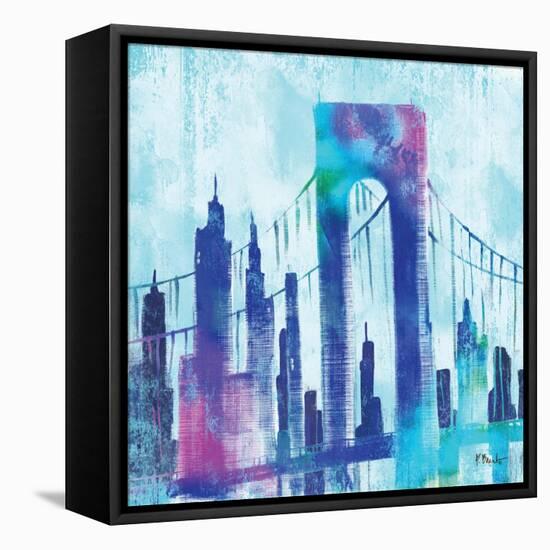 Manhattan II-Paul Brent-Framed Stretched Canvas