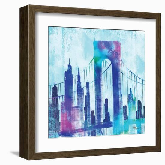 Manhattan II-Paul Brent-Framed Art Print