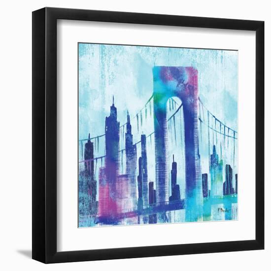 Manhattan II-Paul Brent-Framed Art Print