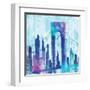 Manhattan II-Paul Brent-Framed Art Print