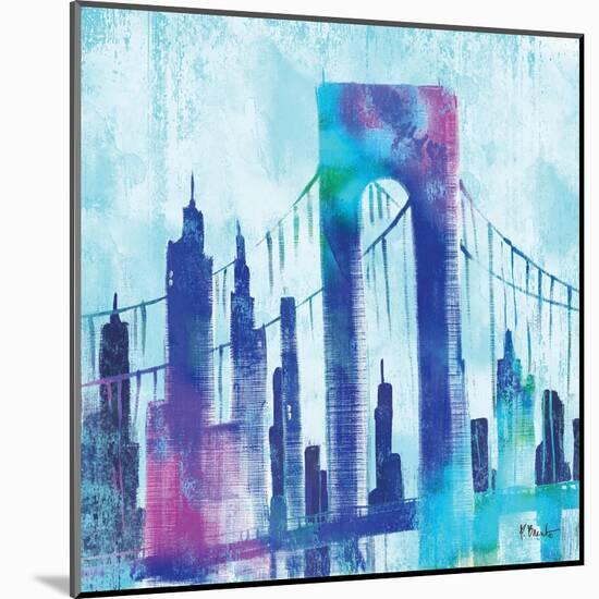 Manhattan II-Paul Brent-Mounted Art Print