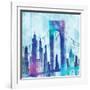 Manhattan II-Paul Brent-Framed Art Print