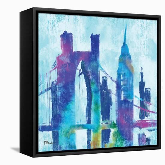 Manhattan III-Paul Brent-Framed Stretched Canvas