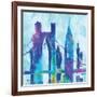 Manhattan III-Paul Brent-Framed Art Print